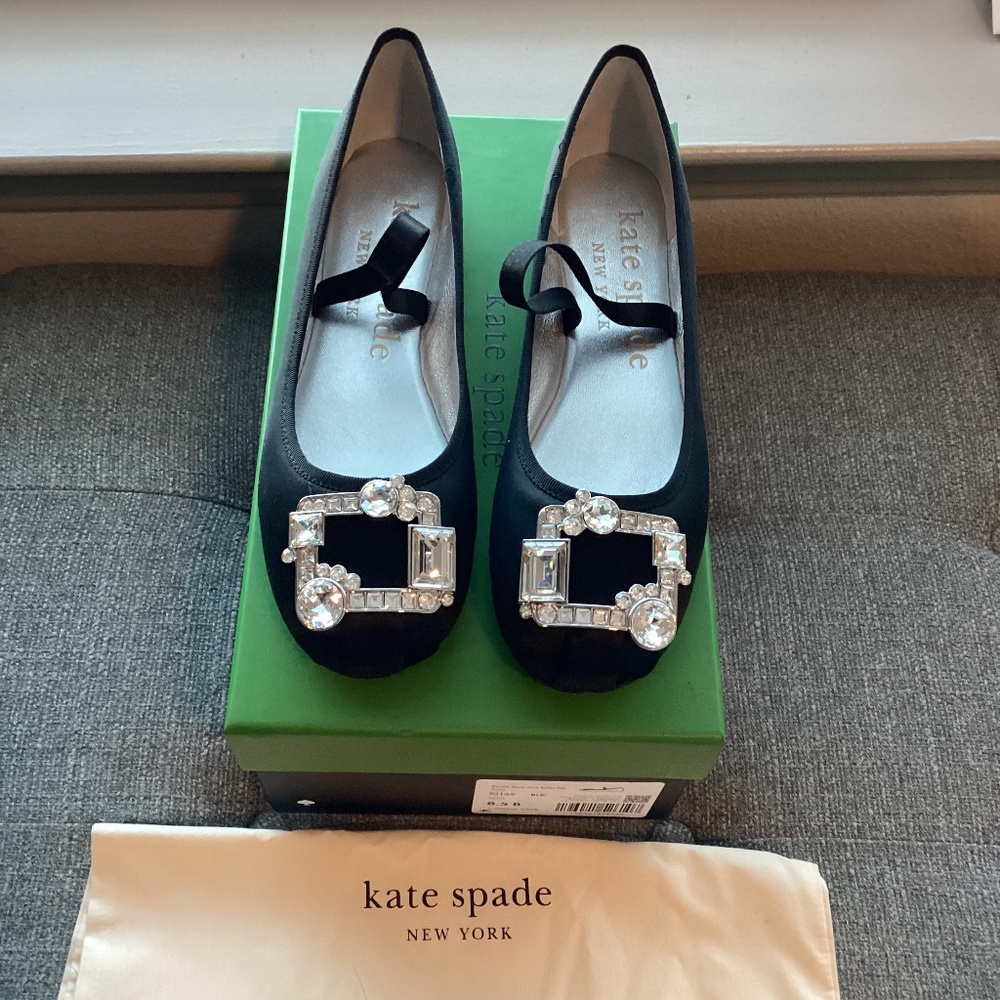 kate spade new york Women's Renata Mary Jane Ballet Flats, size 8.5